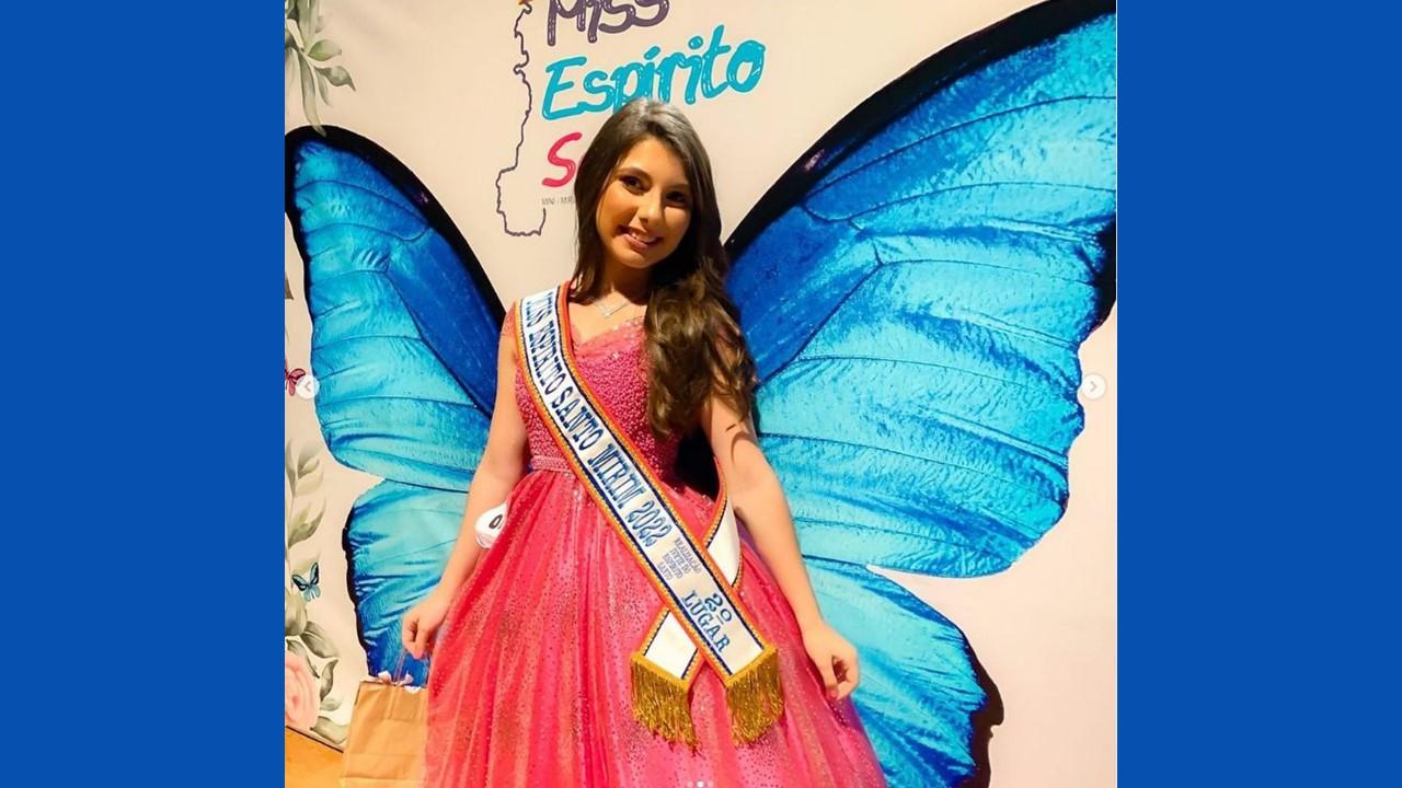 Beleza e talento de Miss Mirim de Piúma alcança o ES