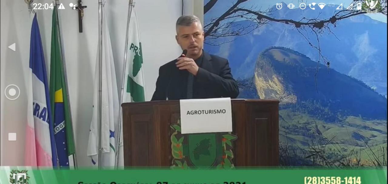 Vereador de Jerônimo Monteiro se destaca na política regional do Caparaó