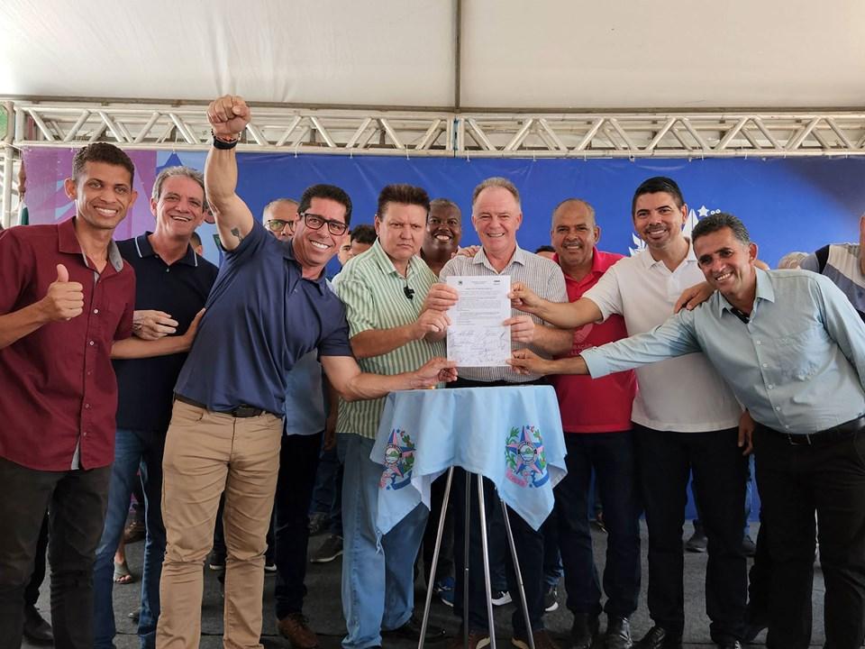 Governador autoriza início de novas obras de macrodrenagem em Cariacica.