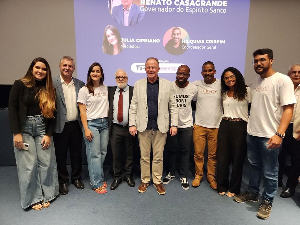 Governador participa de Aula Magna na abertura do ano letivo na Ufes