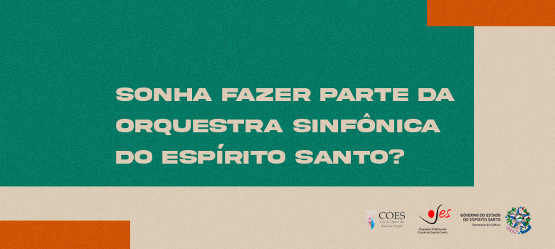 Sinfônica do ES abre seleção para contratação de músicos e equipe administrativa