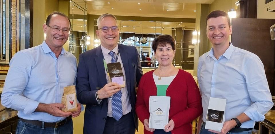 Espírito Santo discute regulamentação do comércio de café para União Europeia, em Londres