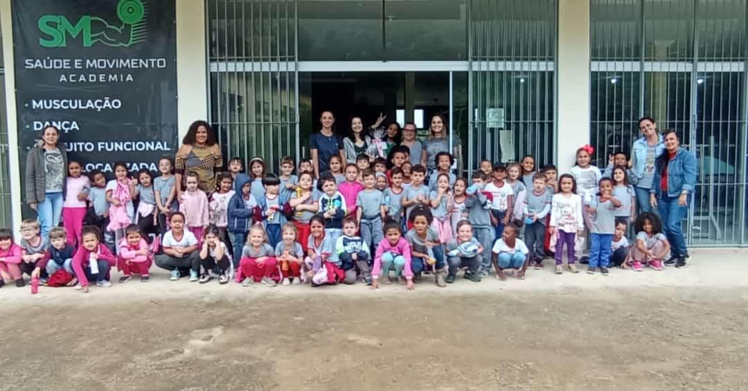 Projeto inspira crianças em Vargem Alta