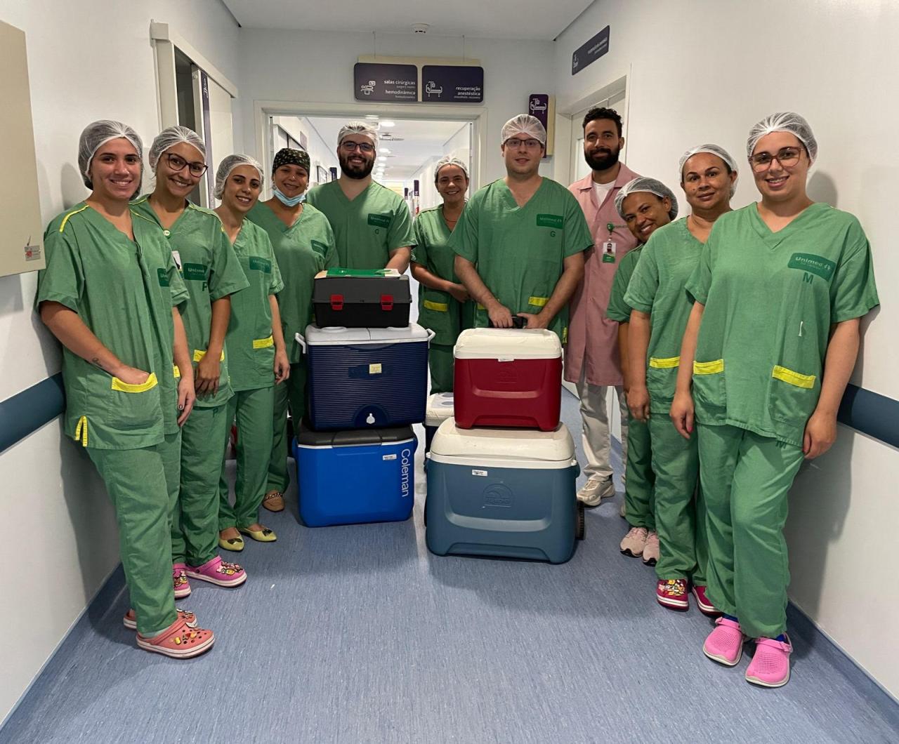 Hospital da Unimed Sul Capixaba participa da primeira captação de órgãos para transplante