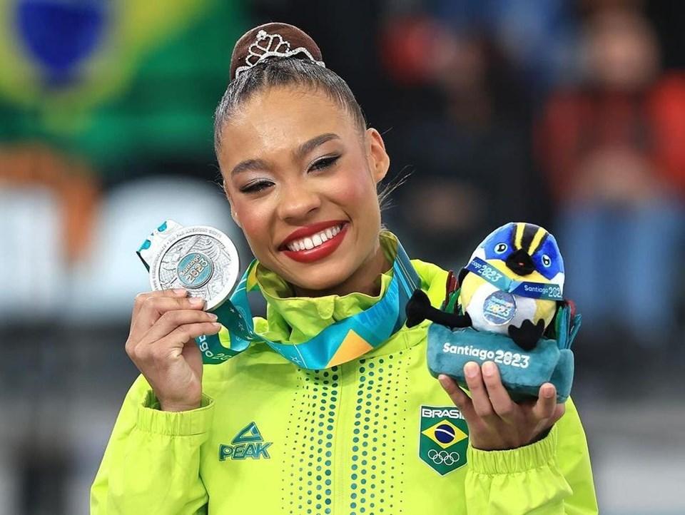 Contemplada pelo Bolsa Atleta, Geovanna Santos conquista medalha de prata no Pan-Americano