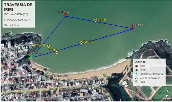 Iriri recebe 3ª Travessia de Natação em Águas Abertas em evento de verão