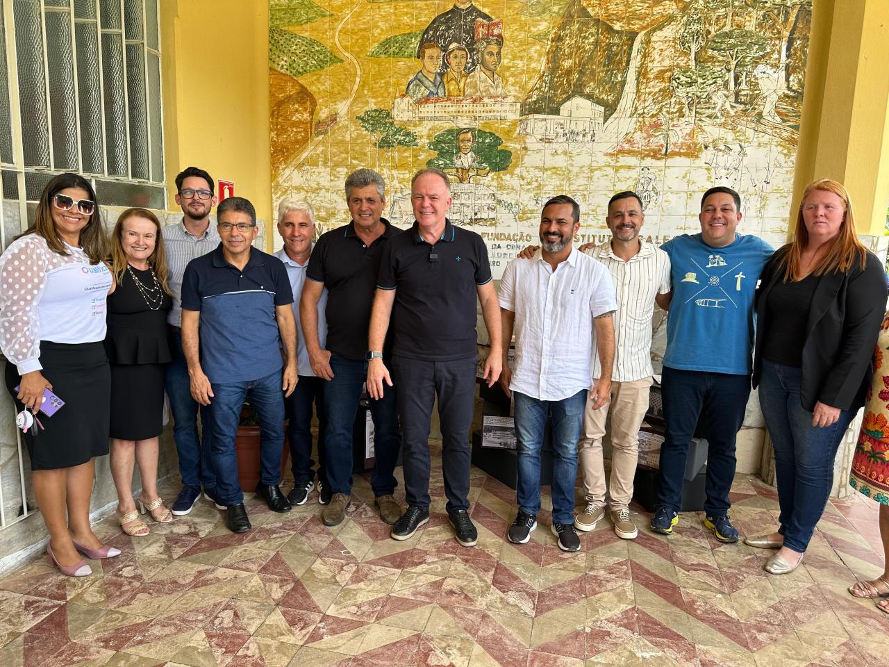 Casagrande concretiza compromisso de resgate do salesiano de Vargem Alta