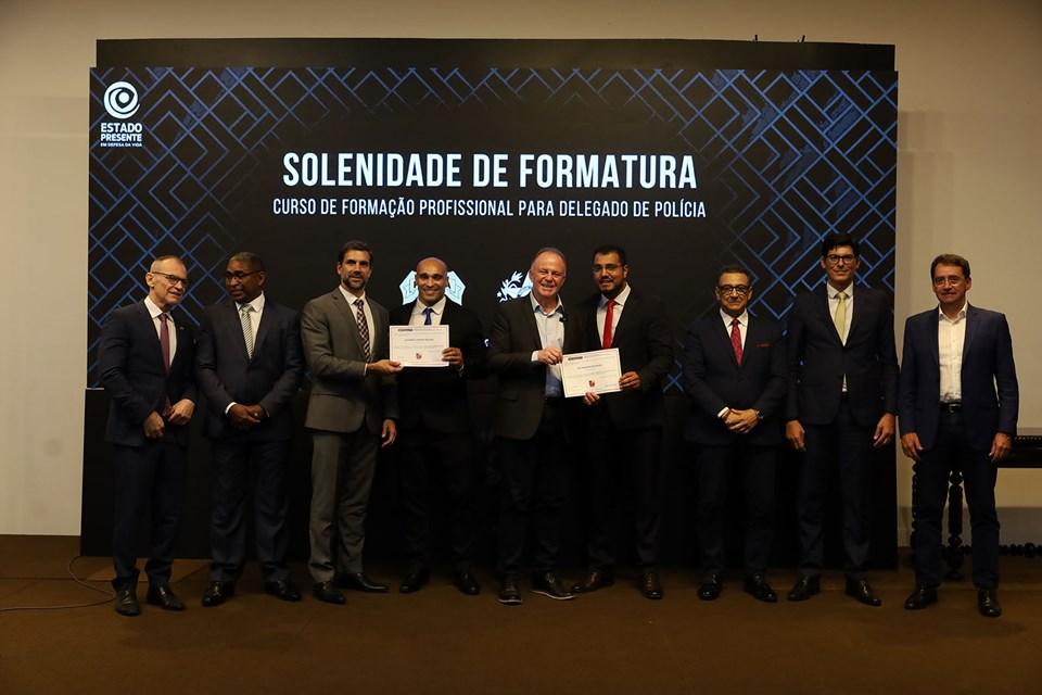 Governo do Estado realiza formatura de 40 novos delegados da PCES