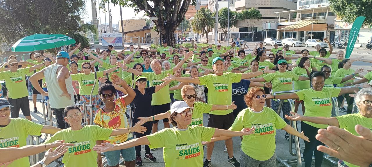Dia Mundial da Saúde e da Atividade Física é homenageado em Caminhada da Unimed Sul Capixaba