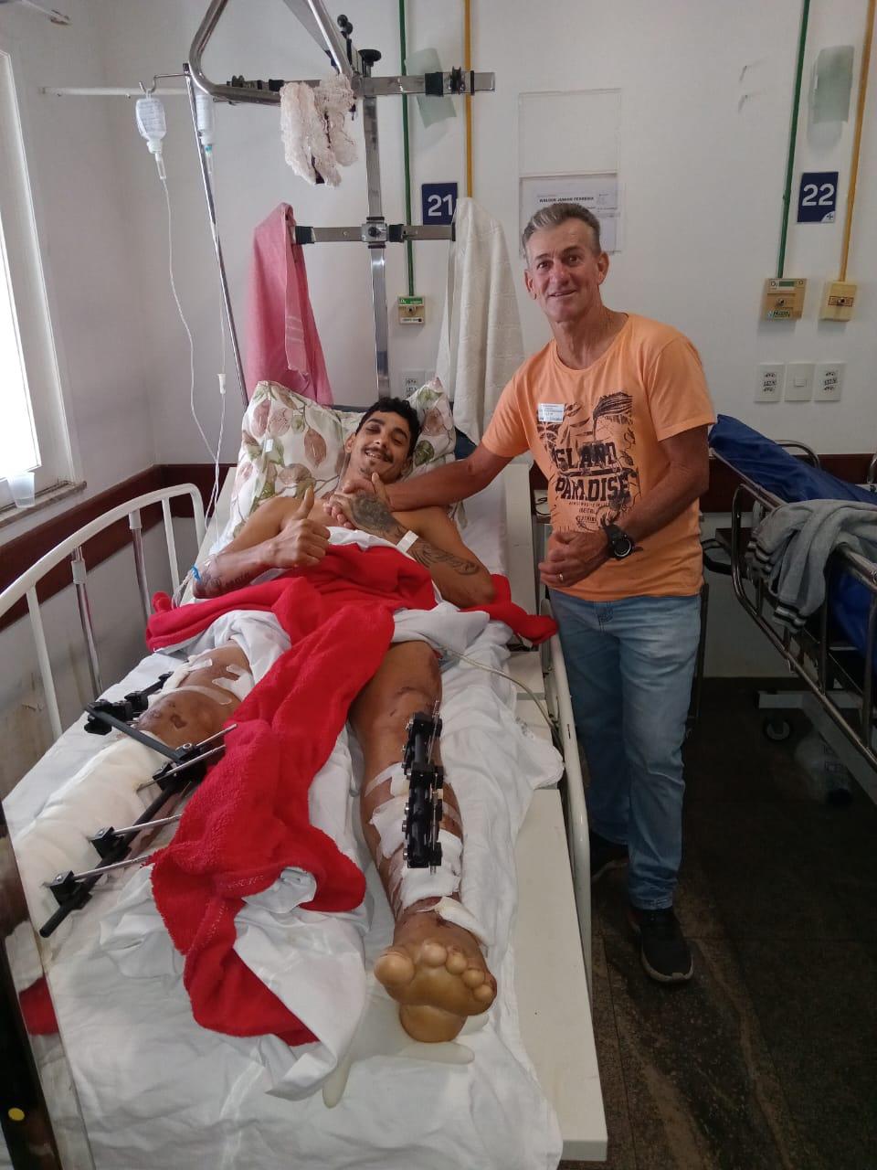 Urgente: Jovem de Cachoeiro luta pela vida