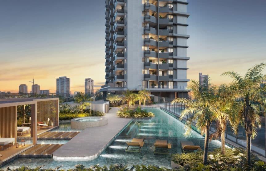 Com valor total de R$404 milhões, Nazca e Apex lançam empreendimento que terá rooftop mais alto da capital