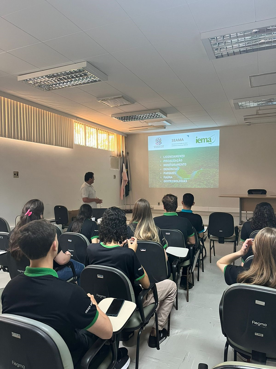 Iema promove integração com estudantes em visitas técnicas