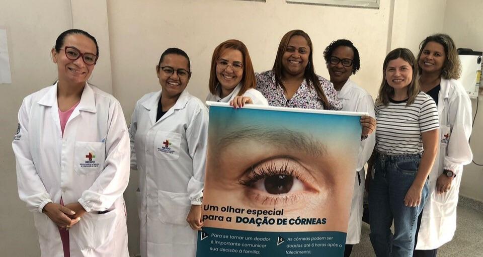 Sesa inicia parceria com HUCAM para ampliar captação de córneas no Espírito Santo