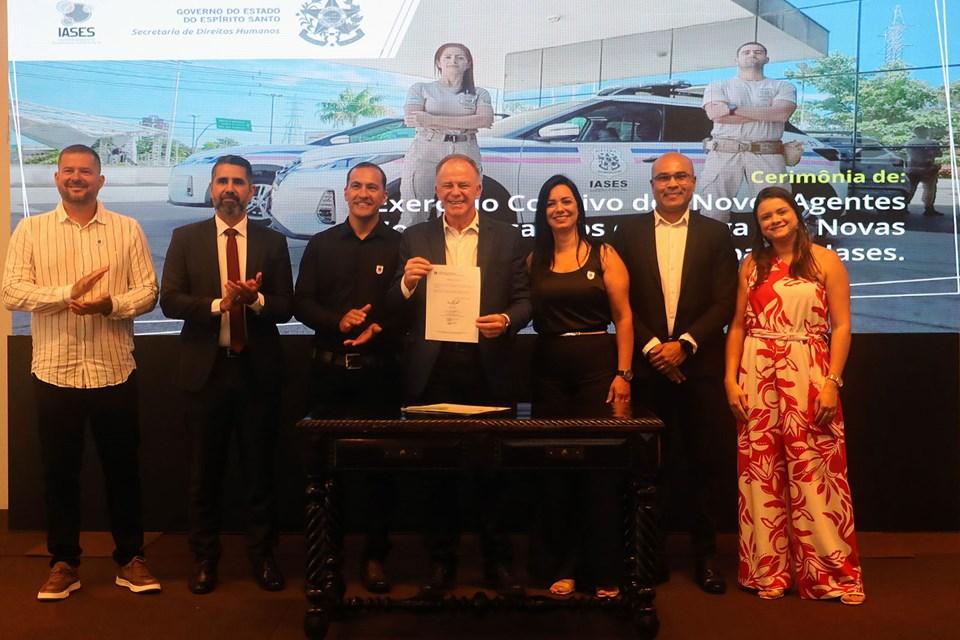 Cerimônia dá início aos trabalhos dos novos agentes socioeducativos