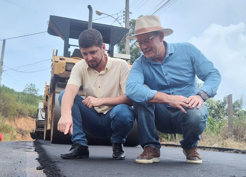 Governo do Estado dá início a obras de recapeamento em rodovia rural de Rio Bananal