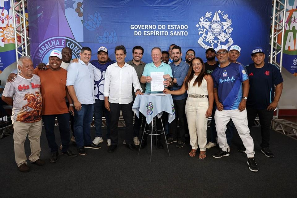 Secretaria do Turismo fortalece Carnaval capixaba com assinatura de Termo de Fomento