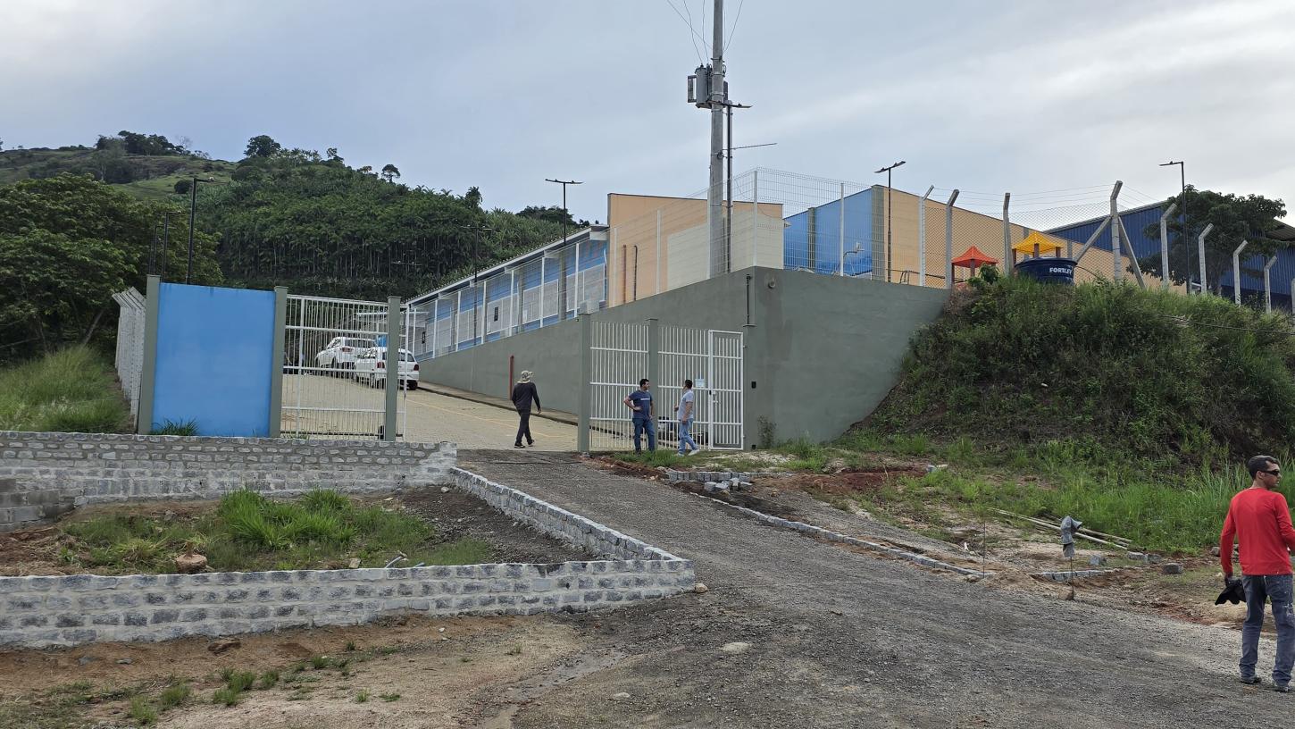 Nova entrada, novos ares na escola Virgínia Nova