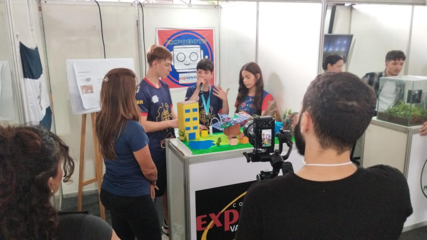 Expoente leva projeto premiado à Feira Conexão Digital em Vargem Alta
