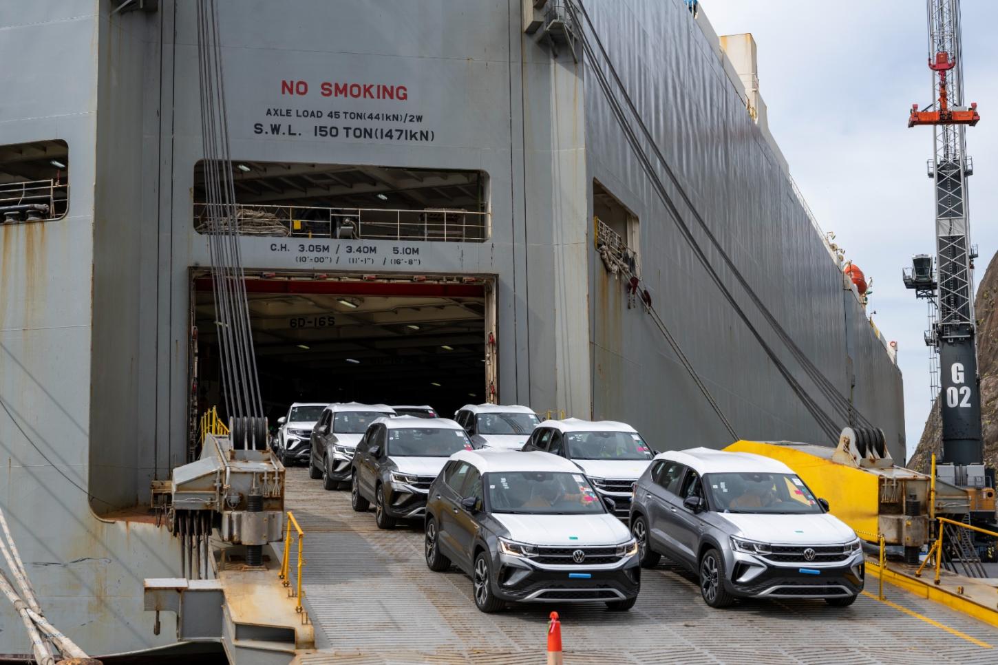 Volkswagen do Brasil inicia importações pelos portos do Espírito Santo