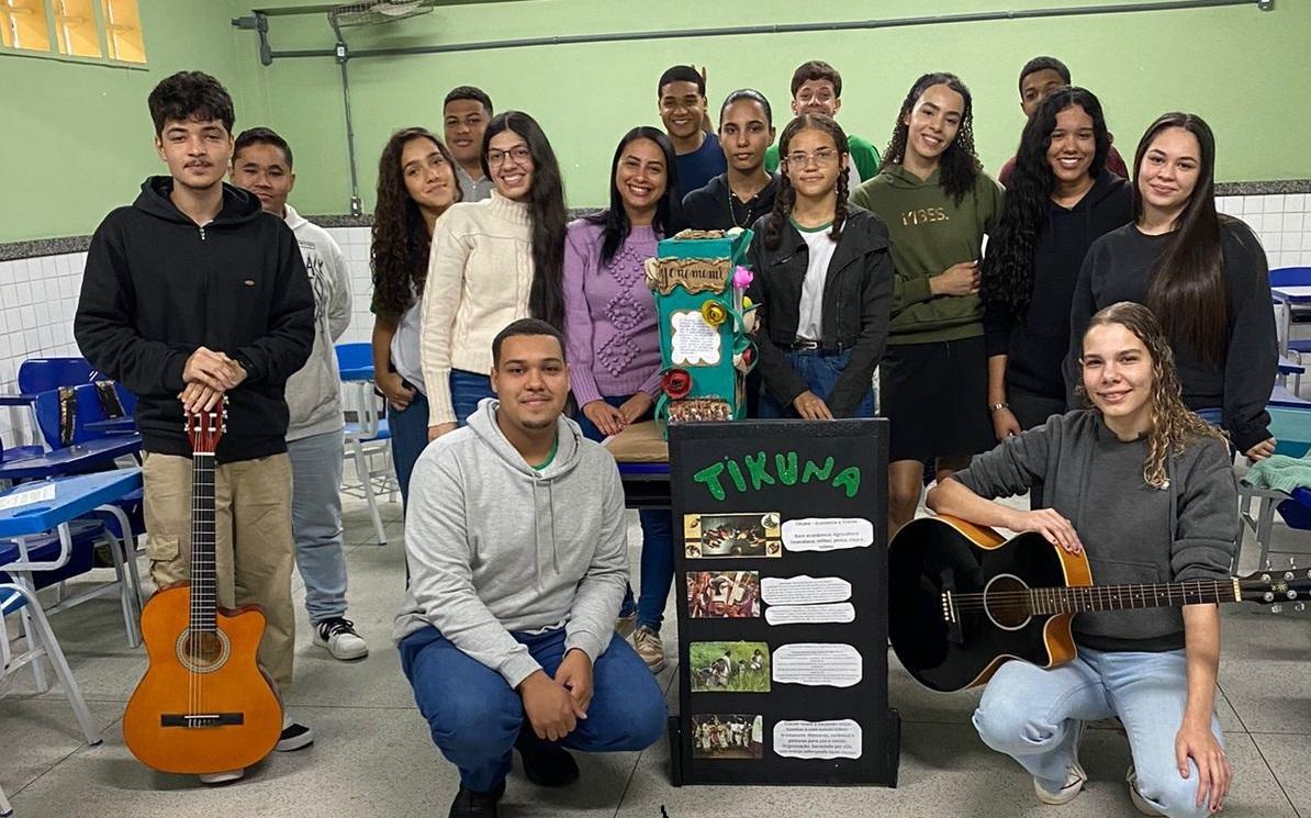 Alunos de Vargem Alta aprendem administração com sabedoria indígena