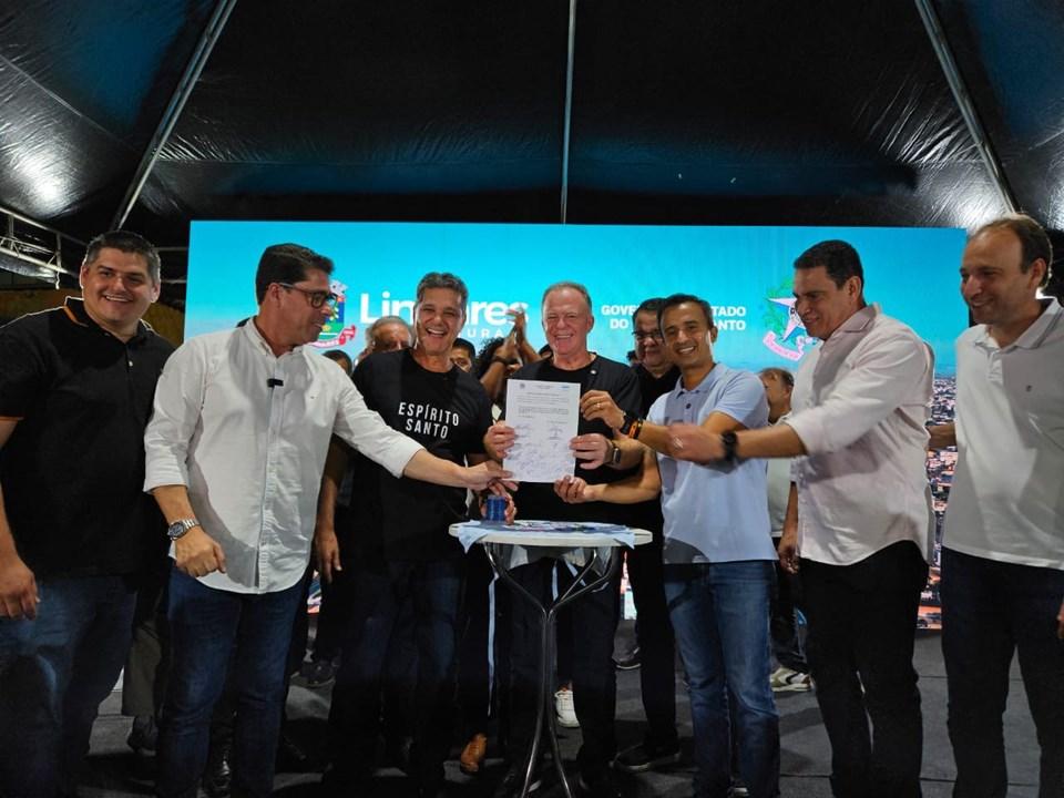 Casagrande anuncia ponte de R$ 42 milhões em Linhares