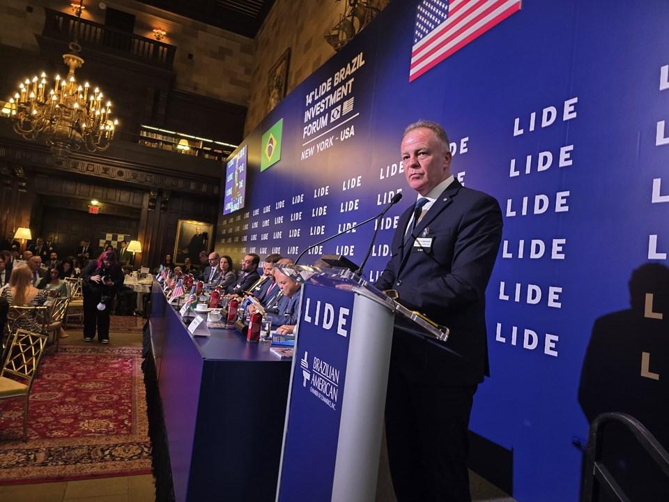 Casagrande participa de discussões em fórum empresarial nos Estados Unidos