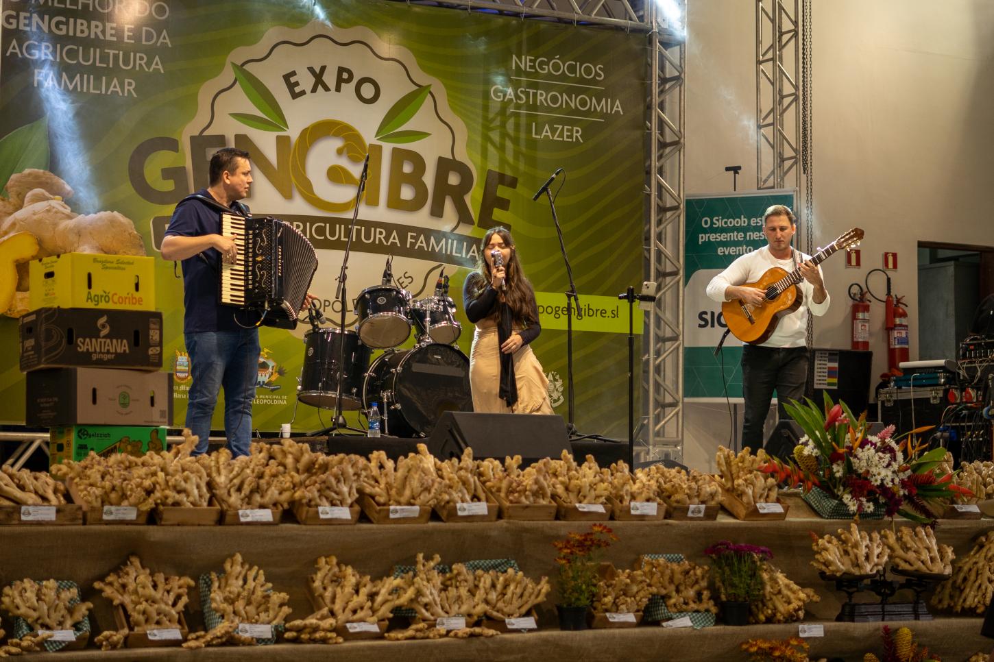 Expo Gengibre celebra produção agrícola, shows e gastronomia  em Santa Leopoldina