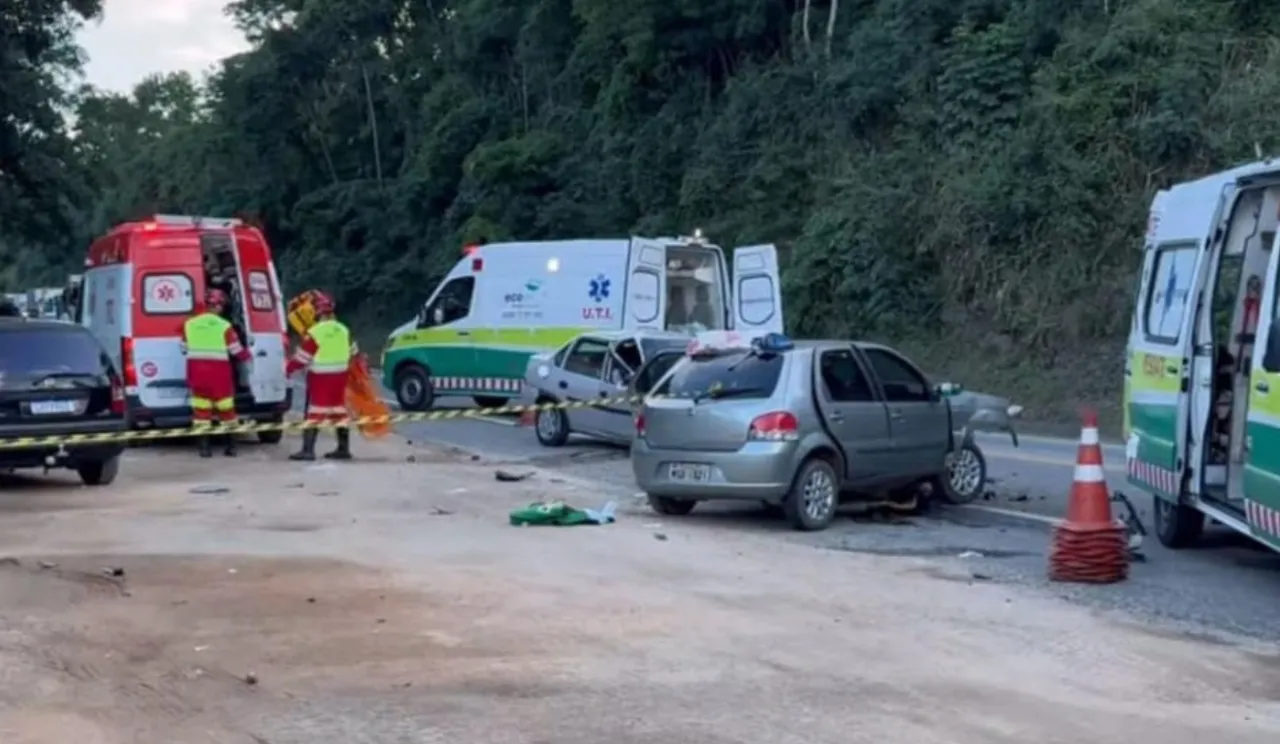 Acidente na BR-101 em Iconha deixa um morto e dois feridos