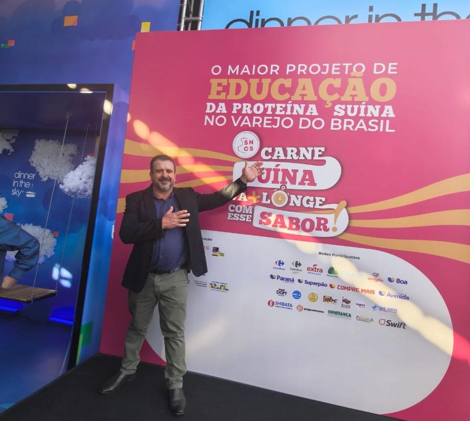 Capixaba de Vargem Alta representa suinocultores em lançamento nacional da SNCS 2025