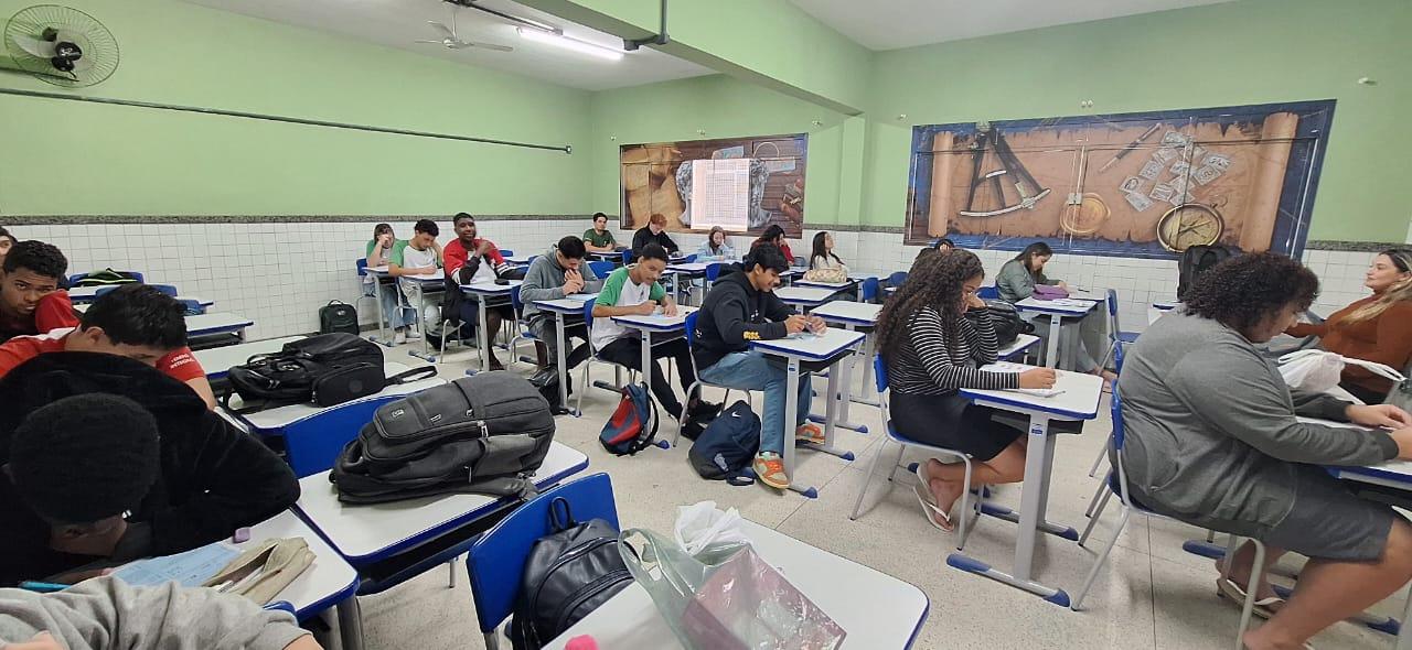 Escola de Vargem Alta mobiliza 580 alunos em olimpíada e dá show