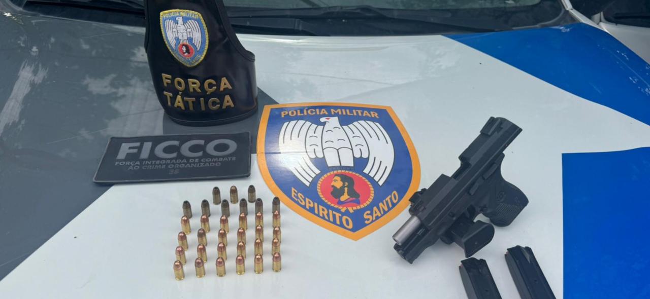 Falso sargento da FAB é preso armado em Itapemirim