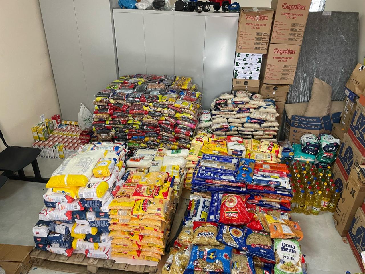 Mais de 2 toneladas de amor em Vargem Alta