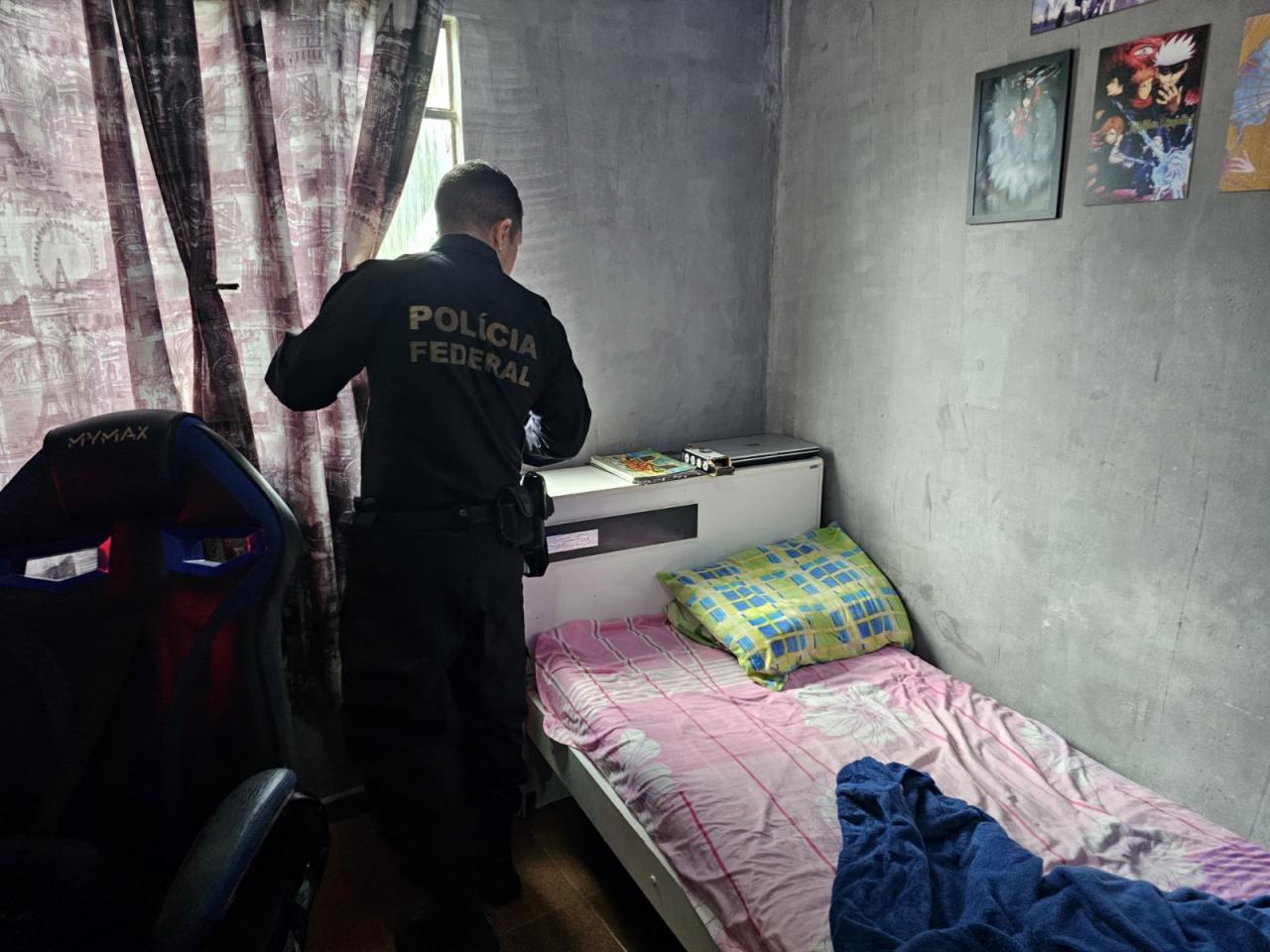 Operação da PF combate crime de pornografia infantil online em Rio Novo do Sul