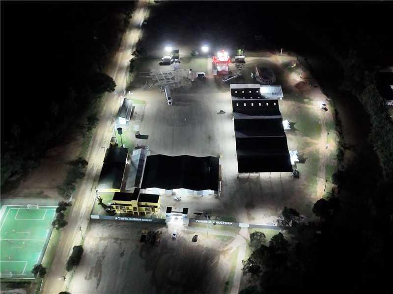 Alfredo Chaves acelera obras no Parque de Exposições para a 50ª Festa da Banana e do Leite
