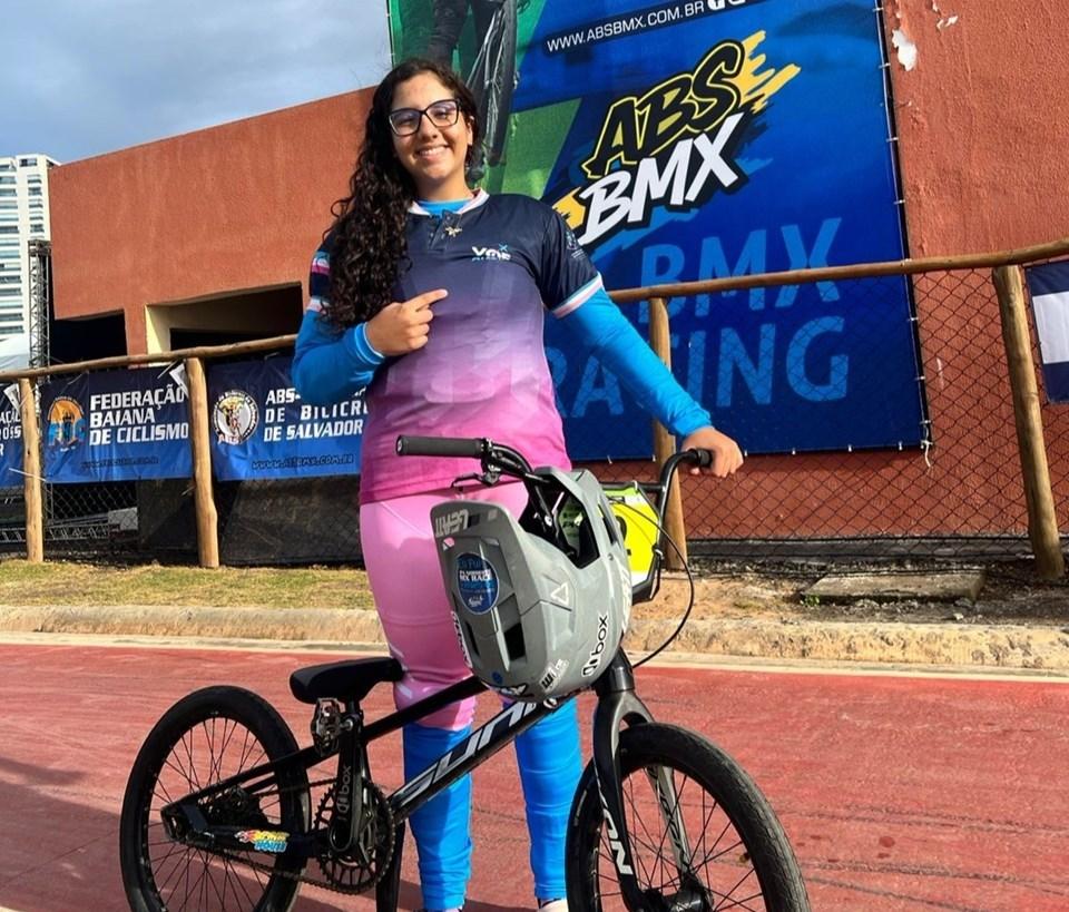 Capixaba é vice-campeã brasileira de BMX Racing em competição histórica