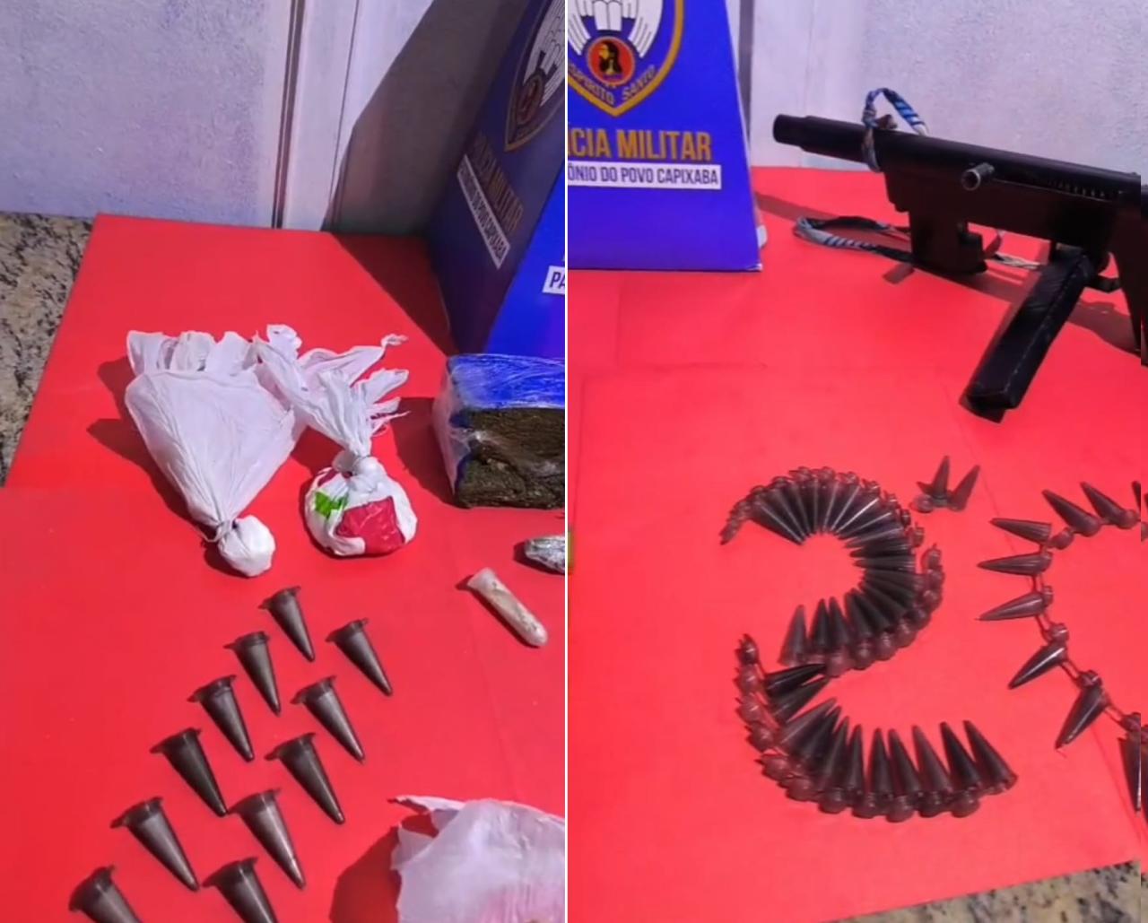 Suspeito de assalto em Jaciguá foge por mata e segue foragido