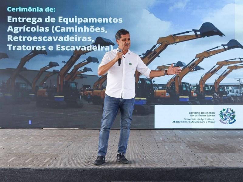 Interior capixaba recebe máquinas e equipamentos para impulsionar agricultura