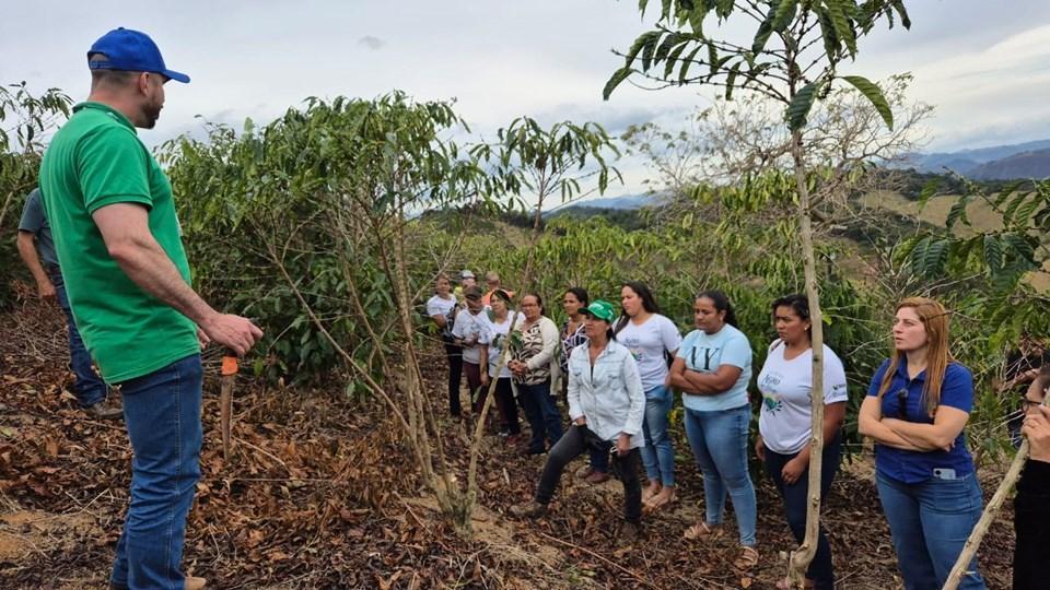 Mulheres do Café: agricultoras de Alegre participam de curso de poda do conilon