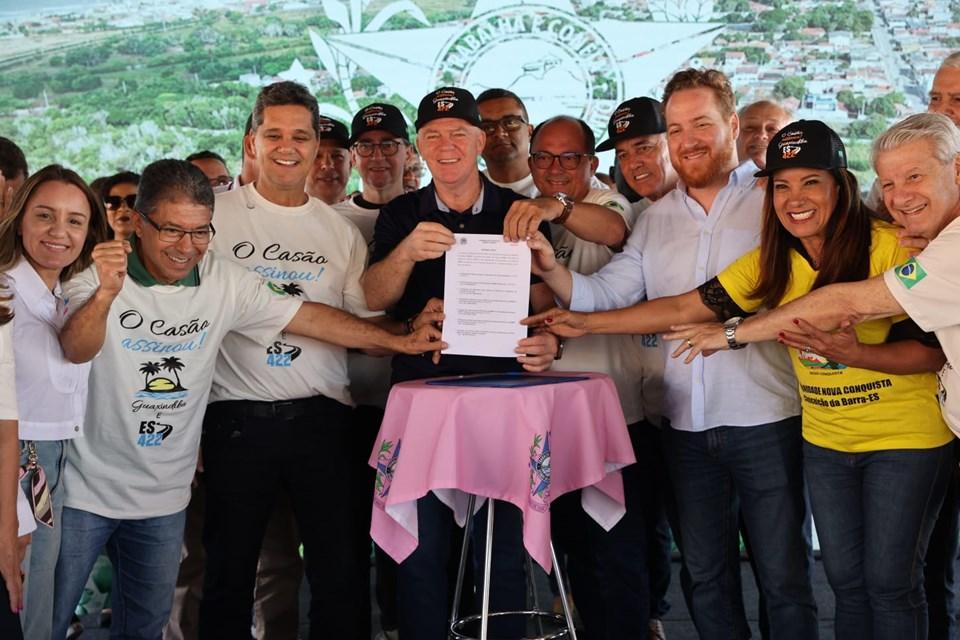 Travessia por balsa e pacote de obras reforçam investimentos em Conceição da Barra