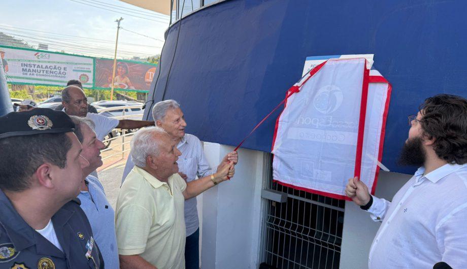 Após 9 anos abandonado, “Bolo de Noiva” é revitalizado e vira base 24h da Guarda Municipal em Cachoeiro