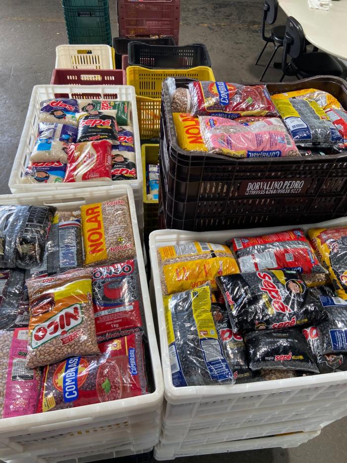 Banco Herbert de Souza arrecada mais de 3,4 toneladas de alimentos em evento solidário