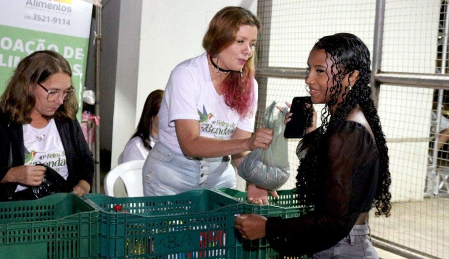 Feira da Bondade de Cachoeiro arrecada mais de 1,5 tonelada de alimentos e reúne 30 mil pessoas
