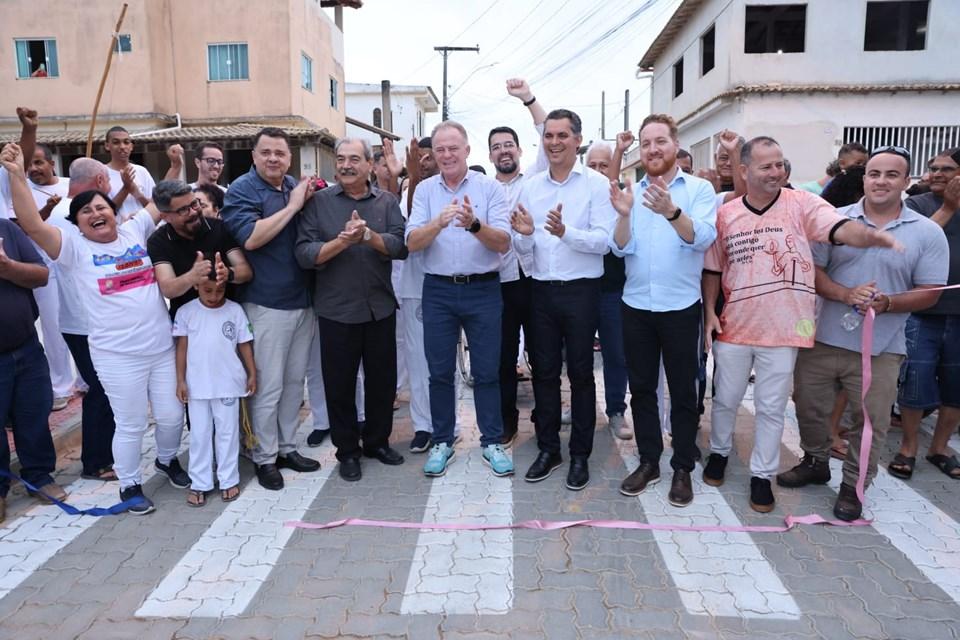 Governo do Espírito Santo inaugura obras e anuncia novos investimentos em Marataízes