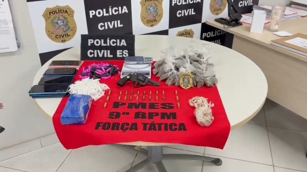 Operação conjunta entre PM e PC desmantela ponto de tráfico em Castelo