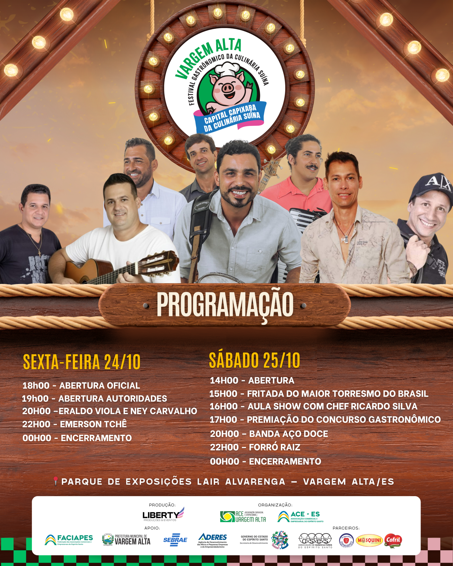 Programação do Festival