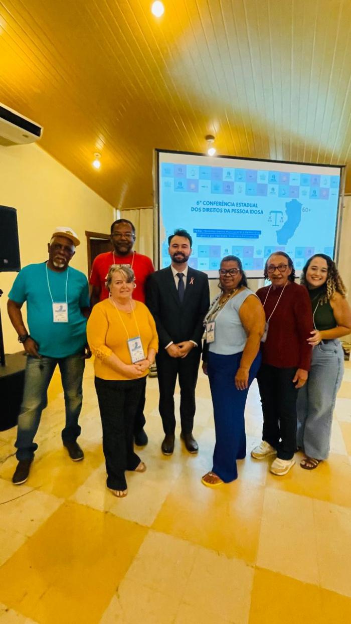 Representantes de Vitória participam da 6ª Conferência Estadual dos Direitos da Pessoa Idosa
