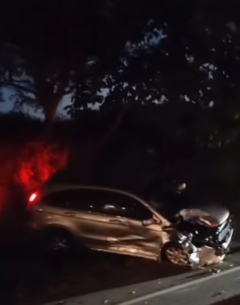 Acidente entre moto e carro deixa vítima fatal na rodovia Cachoeiro–Marataízes, em Graúna