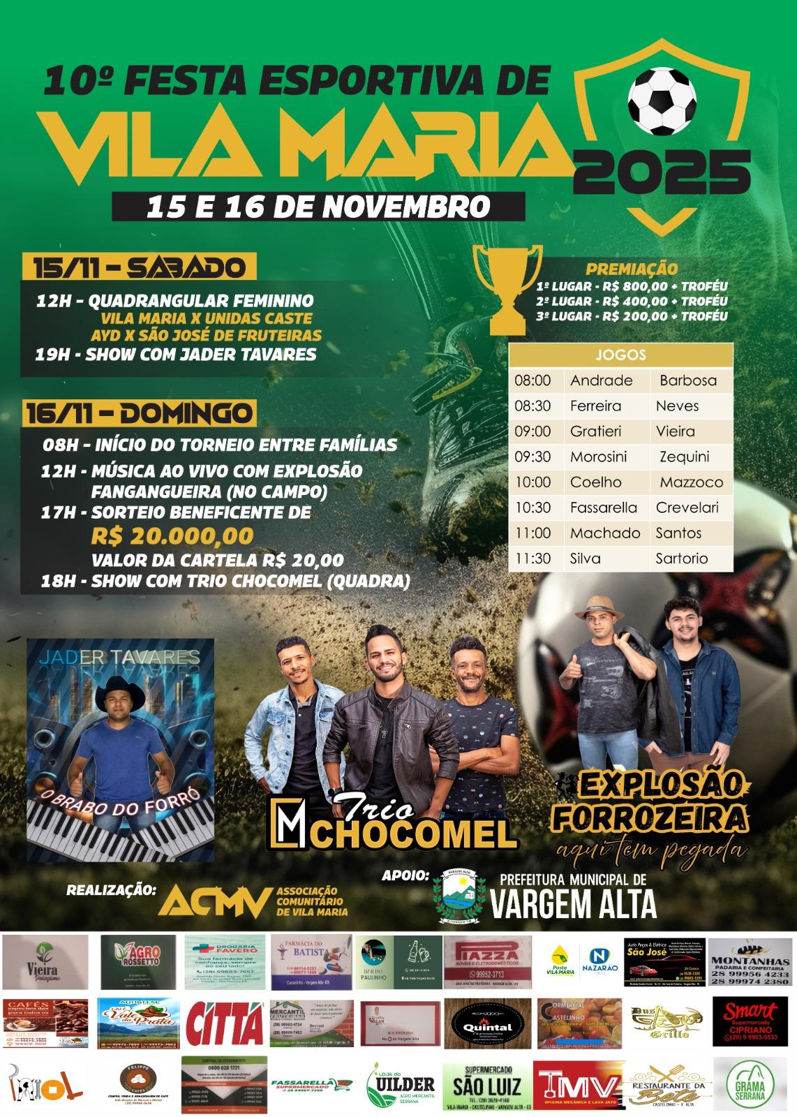 Cartaz da Festa