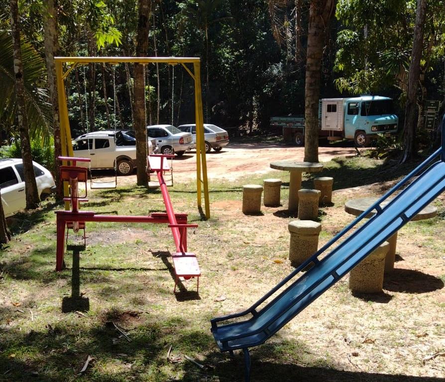 Cachoeira do Caiado ganha playground e amplia estrutura de lazer em Vargem Alta