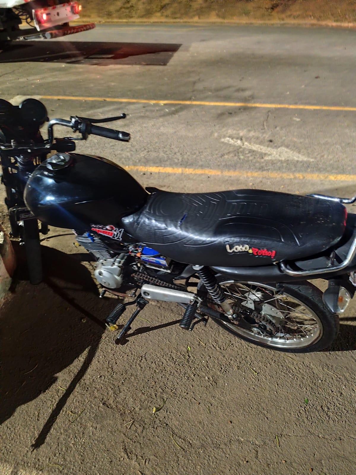 Guarda Municipal apreende moto adulterada após perseguição em Cachoeiro de Itapemirim